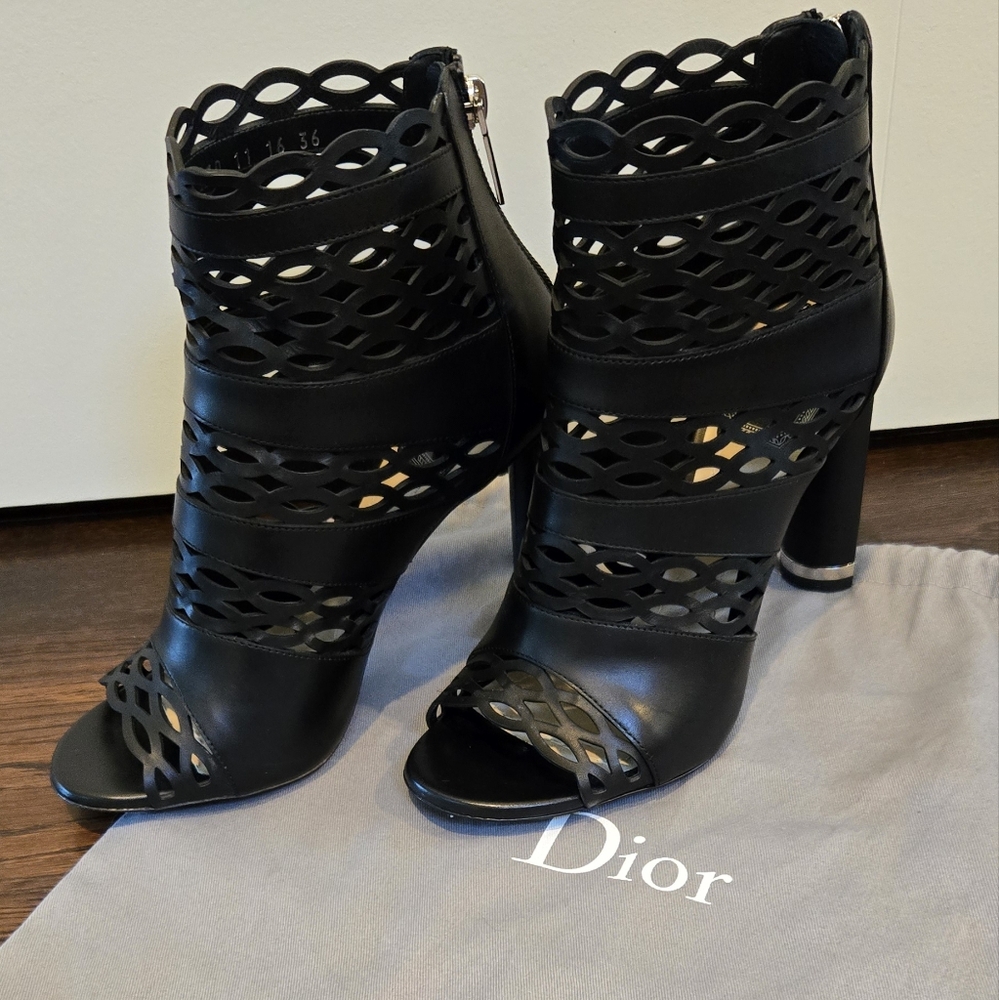 Dior Laser Cut Booties